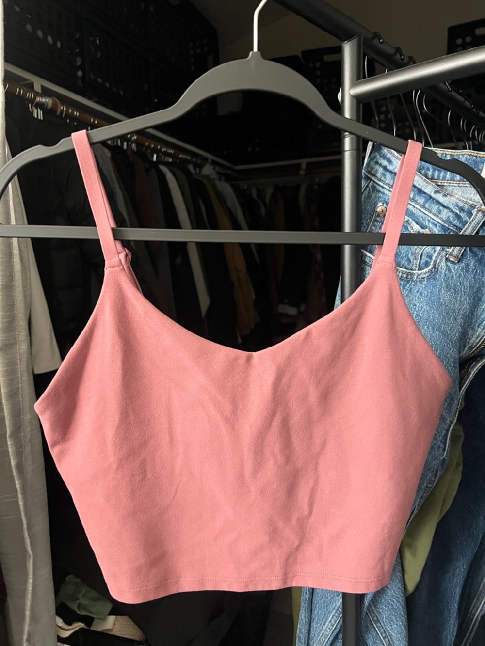 Athleta Dusty Rose sport bra tank